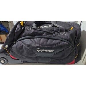Taylormade Rolling Duffel Bag Black 26"